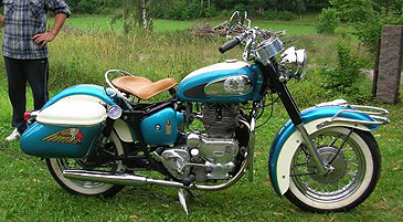 1959 Chief blue and white R side