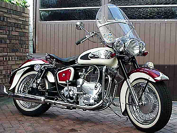 1959 or 1960 Chief burgundy and white